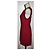 Twin Set Mini Kleid Bordeaux Größe 42 IT - Ansicht 2