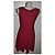 Twin Set Mini Kleid Bordeaux Größe 42 IT - Ansicht 3