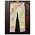 Stella Mc Cartney Jeans tie-dye Stella McCartney Rosa Multicolor Amarillo - vista 9