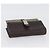 GUCCI GG Supreme Clutch Bag PVC Beige Argento 131213 Auth 173825 - vista 6