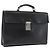 Saffiano Borsa da lavoro PRADA in pelle Safiano Nera Argento Auth ka3042 Nero