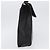 Saffiano Borsa da lavoro PRADA in pelle Safiano Nera Argento Auth ka3042 Nero - vista 4