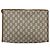GUCCI GG Plus Supreme Clutch Bag PVC Beige Oro Auth 173932 D'oro - vista 2