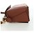 LOEWE - Puzzle Piccolo Calcifer in Pelle Ghibli Castello Errante 2way 167069SM Marrone D'oro - vista 4
