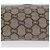GUCCI GG Plus Supreme Clutch Bag PVC Beige Auth ka2920 - vista 7