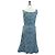 BURBERRY Nova Check Traje de Baño Denim Azul Auth LNZ046V - vista 2