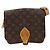 LOUIS VUITTON Bolsa de Ombro Monogram Cartouchiere MM M51253 LV Auth 163323 Monograma - vista 13