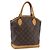 LOUIS VUITTON Borsa a Mano Monogram Lockit M40102 LV Auth BA11222 Monogramma
