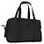 PRADA Borsa a mano in nylon nero argento Auth BA10929