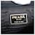 PRADA Borsa a mano in nylon nero argento Auth BA10929 - vista 18