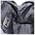 PRADA Borsa a mano in nylon nero argento Auth BA10929 - vista 19