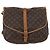 LOUIS VUITTON Borsa a Spalla Monogram Saumur 35 M42254 LV Auth ka2872 Monogramma - vista 13