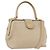 Céline Borsa a mano CELINE in pelle 2 in 1 beige oro Auth 166991 D'oro