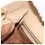 Céline Borsa a mano CELINE in pelle 2 in 1 beige oro Auth 166991 D'oro - vista 22