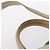 Céline Borsa a mano CELINE in pelle 2 in 1 beige oro Auth 166991 D'oro - vista 8