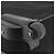 PRADA Custodia in Nylon Nero Argento Auth am10829 - vista 18