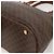 Céline Borsa a mano in tela Macadam CELINE in pelle PVC 2 in 1 marrone oro Auth LNZ540 D'oro - vista 10
