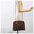 Céline Borsa a mano in tela Macadam CELINE in pelle PVC 2 in 1 marrone oro Auth LNZ540 D'oro - vista 24