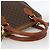 Céline Borsa a mano in tela Macadam CELINE in pelle PVC 2 in 1 marrone oro Auth LNZ540 D'oro - vista 7