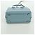 Borsa a mano MCM in pelle 2 in 1 blu chiaro argento Auth BA11118V - vista 5