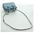 Borsa a mano MCM in pelle 2 in 1 blu chiaro argento Auth BA11118V - vista 8