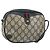 Gucci Bolso de Hombro GG Supreme Sherry Line PVC Marino Rojo 156 02 066 Auth 173872 Roja Azul marino