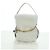 PRADA Borsa a Mano Pelliccia Bianca Oro Auth 173332SM Bianco D'oro - vista 12