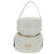PRADA Borsa a Mano Pelliccia Bianca Oro Auth 173332SM Bianco D'oro - vista 2