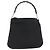 Borsa a Spalla Gucci Bamboo Nylon Nero Argento 001 1577 Auth 173951