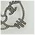Spilla Gatto CHANEL metallo Argento CC Auth ARZ169M - vista 5