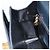 Borsa a mano in pelle Gancini Salvatore Ferragamo blu navy oro Auth bs33743 - vista 20