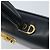 Borsa a mano in pelle Gancini Salvatore Ferragamo blu navy oro Auth bs33743 - vista 9