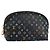 LOUIS VUITTON Pochette Cosmetica Multicolore Nera M47355 LV Auth bs33786 Nero