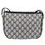 Borsa a Spalla Gucci GG Supreme Sherry Line PVC Blu Navy Oro 89 02 032 Auth LNZ978 D'oro - vista 2