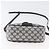 Borsa a Spalla Gucci GG Supreme Sherry Line PVC Blu Navy Oro 89 02 032 Auth LNZ978 D'oro - vista 5