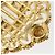 Spilla Christian Dior in metallo dorato Auth BSZ410V D'oro - vista 14