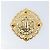 Spilla Christian Dior in metallo dorato Auth BSZ410V D'oro - vista 2