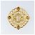 Spilla Christian Dior in metallo dorato Auth BSZ410V D'oro - vista 6