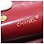 CHANEL Bolsa de Ombro Matelassé em Couro de Cordeiro Preto Ouro CC Auth 172545SAV Dourado - vista 22
