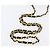 CHANEL Bolsa de Ombro Matelassé em Couro de Cordeiro Preto Ouro CC Auth 172545SAV Dourado - vista 7