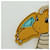 FENDI FENDI x FRGMT x POKMON Dragonite Charm Leather Yellow Auth 167076SM  - view 2