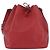 Noe LOUIS VUITTON Borsa a Spalla Petit Noé Epi Rossa M44107 LV Auth BA10912 Rosso - vista 13