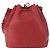 Noe LOUIS VUITTON Borsa a Spalla Petit Noé Epi Rossa M44107 LV Auth BA10912 Rosso - vista 2