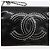 CHANEL COCO Borsa a Spalla Mark Chain in Pelle Verniciata Nera Argento CC Auth 172433SAV Nero - vista 19