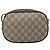 Gucci Borsa GG Supreme Web Sherry Line in PVC beige e oro 007 58 6112 Auth LNZ553 D'oro - vista 2