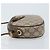 Gucci Borsa GG Supreme Web Sherry Line in PVC beige e oro 007 58 6112 Auth LNZ553 D'oro - vista 4