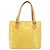 LOUIS VUITTON Bolso de Mano Monogram Vernis Houston Amarillo Lima M91055 LV Auth th6608 Dorado - vista 13