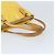 LOUIS VUITTON Bolso de Mano Monogram Vernis Houston Amarillo Lima M91055 LV Auth th6608 Dorado - vista 7