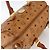 MCM Vicetos Logogram Borsa a Mano in Pelle PVC Marrone Oro Auth bs33817 D'oro - vista 6