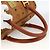 MCM Vicetos Logogram Borsa a Mano in Pelle PVC Marrone Oro Auth bs33817 D'oro - vista 7